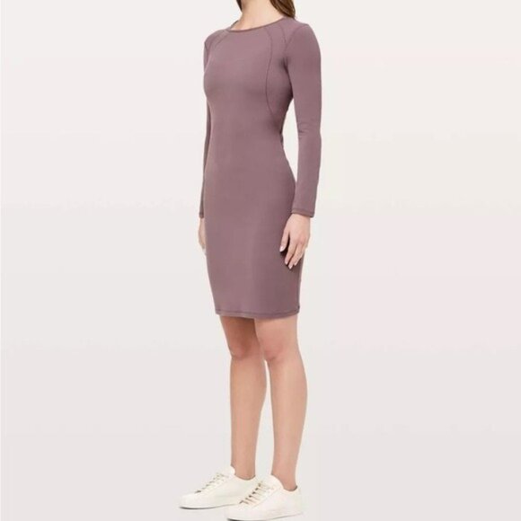 Lululemon Contour Dress Nulu NWT Size 8 - Picture 6 of 6